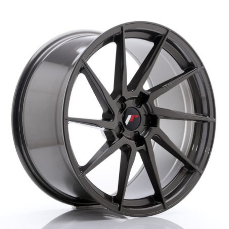 JAPAN RACING JR36 20X10 ET BLANK BLANK CB 74,1 GRAY WHEEL