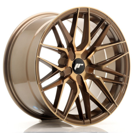 JAPAN RACING JR28 18X9.5 ET BLANK BLANK CB 74.1 BRONZE WHEEL