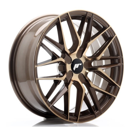 JAPAN RACING JR28 18X7.5 ET BLANK BLANK CB 74.1 BRONZE WHEEL