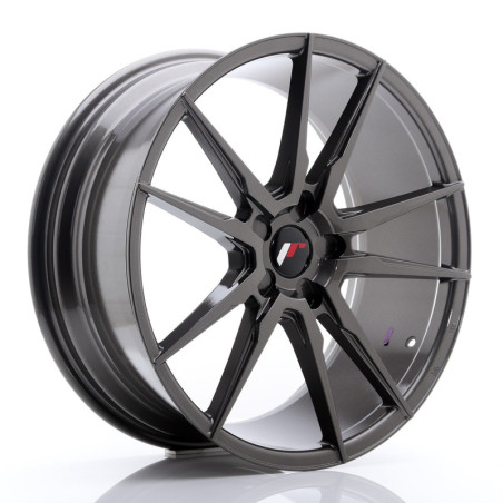 LLANTA JAPAN RACING JR21 20X8,5 ET 40 BLANK CB 74,1 HYPER GRAY