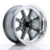 LLANTA JAPAN RACING JR19 14X7 ET 0 4X100 CB 73,1 GUN METAL