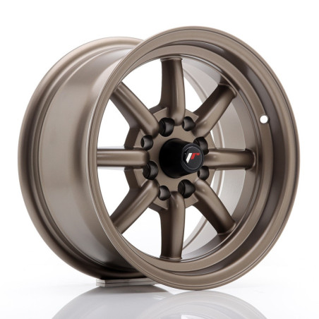 LLANTA JAPAN RACING JR19 14X7 ET 0 4X100 4X114,3 CB 73,1 BRONZE
