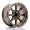 LLANTA JAPAN RACING JR19 14X7 ET 0 4X100 4X114,3 CB 73,1 BRONZE