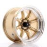 LLANTA JAPAN RACING JR19 14X8 ET -13 4X114,3 4X100 CB 73,1 GOLD