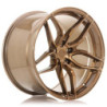 JAPAN RACING CVR3 RIM 20X10 ET BLANK BLANK CB 72.6 BRUSHED BRONZE