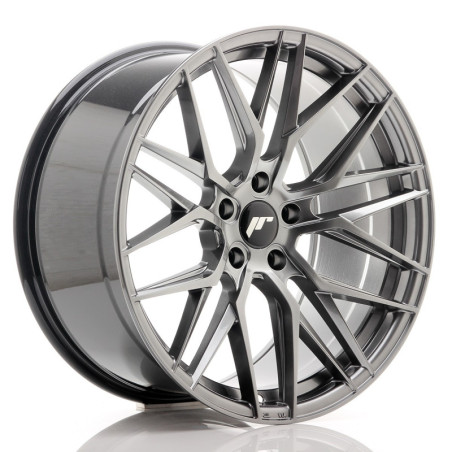 JAPAN RACING RIM JR28 20X10 ET 40 5X120 CB 72.6 HYPER BLACK