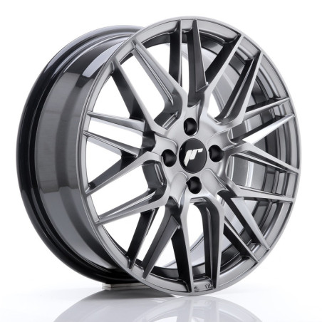 JAPAN RACING RIM JR28 17X7 ET 40 4X100 CB 67.1 SILVER
