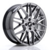 LLANTA JAPAN RACING JR28 17X7 ET 40 4X100 CB 67,1 HIPER BLACK