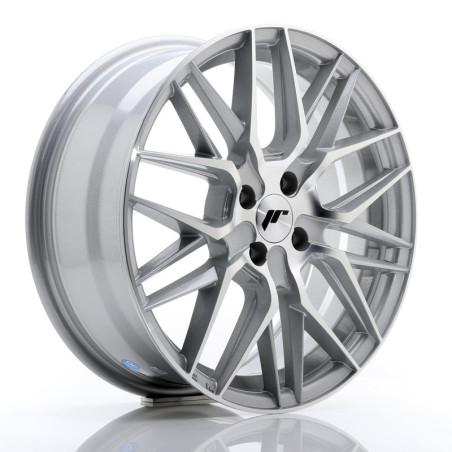 LLANTA JAPAN RACING JR28 17X7 ET 40 4X100 CB 67,1 SILVER