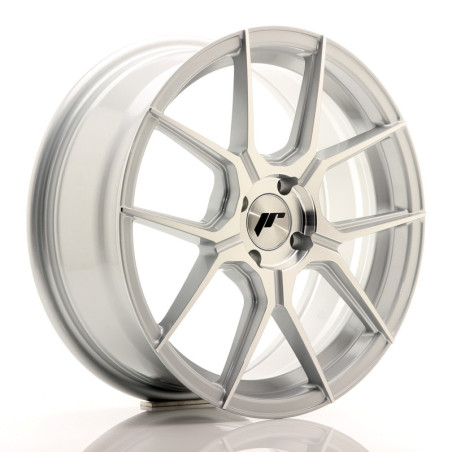 JAPAN RACING RIM JR30 17X7 ET 40 4X100 CB 67.1 SILVER