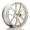 JAPAN RACING RIM JR30 17X7 ET 40 4X100 CB 67.1 SILVER