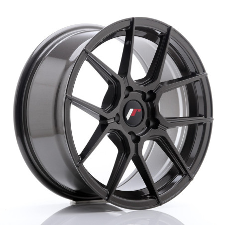 RIM JAPAN RACING JR30 17X8 ET 40 5X100 CB 67,1 POLISHED GRAY
