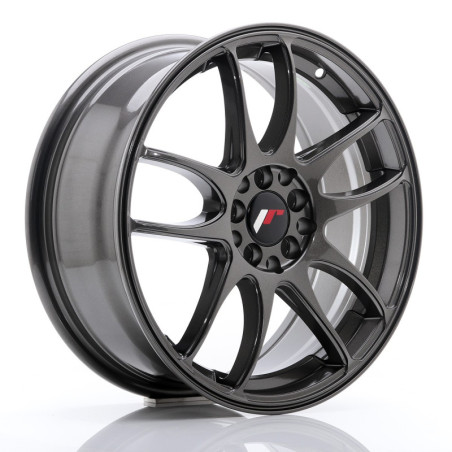 LLANTA JAPAN RACING JR29 17X7 ET 40 5X100 5X114,3 CB 67,1 GRIS PULIDO