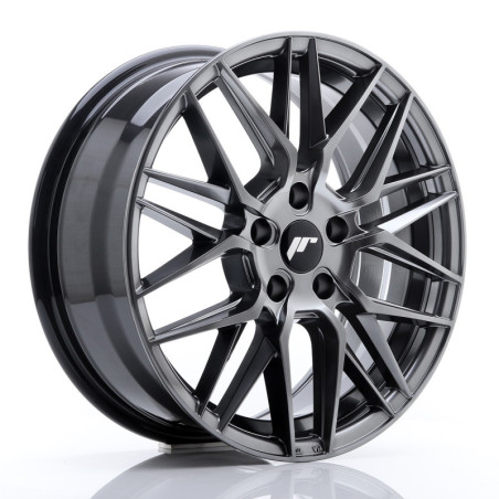 LLANTA JAPAN RACING JR28 17X7 ET 35 5X100 CB 67,1 PLATA