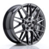 JAPAN RACING RIM JR28 17X7 ET 35 5X100 CB 67.1 SILVER