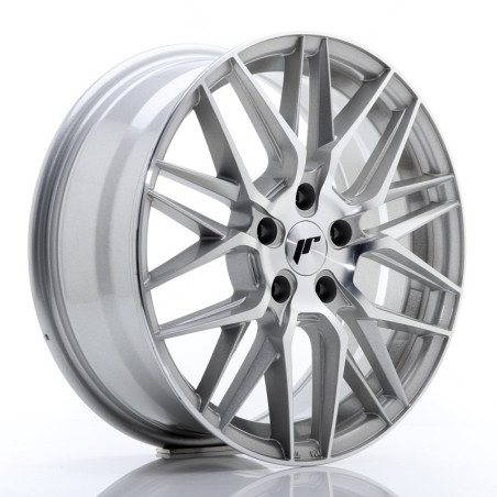 LLANTA JAPAN RACING JR28 17X7 ET 35 5X100 CB 67,1 PLATA