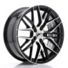 JAPAN RACING RIM JR28 18X7.5 ET 40 5X112 CB 66.6 BLACK