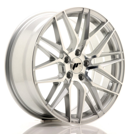 JAPAN RACING RIM JR28 18X7.5 ET 40 5X112 CB 66.6 SILVER
