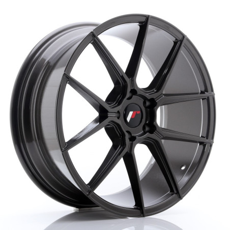 LLANTA JAPAN RACING JR30 20X8,5 ET 40 5X112 CB 66,6 GRIS PULIDO
