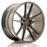 JAPAN RACING RIM JR21 20X10 ET 30 5X112 CB 66.6 POLISHED GRAY