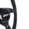 Flat steering wheel nappa leather black arms | OCC Sport