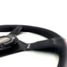 Flat steering wheel nappa leather black arms | OCC Sport