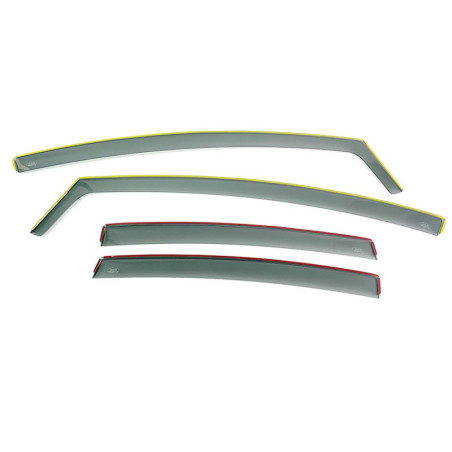 DEFLECTOR KIA CEED 4/5P 12-18 FRONT AND REAR INTERIOR