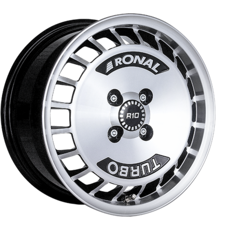 RIM RONAL R10 TURBO 7.0X15 ET28 4x100 68 BLACK