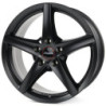 LLANTA RONAL R41 7.0X16 ET45 120X5 72.5 NEGRO MATE