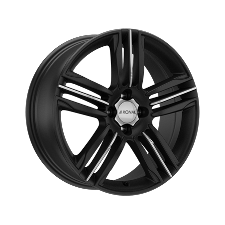 RIM RONAL R57 7.5X18 ET35 4x100 68 MATT BLACK