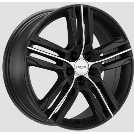 RIM RONAL R57 7.5X18 ET44 4x100 68 MATT BLACK