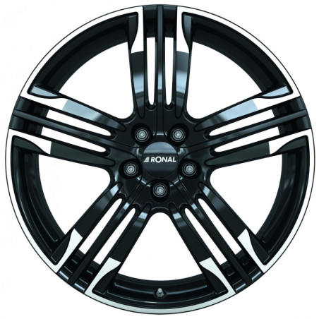 RIM RONAL R58 MCR 8.0X20 ET40 114.3X5 82 BLACK-WHITE