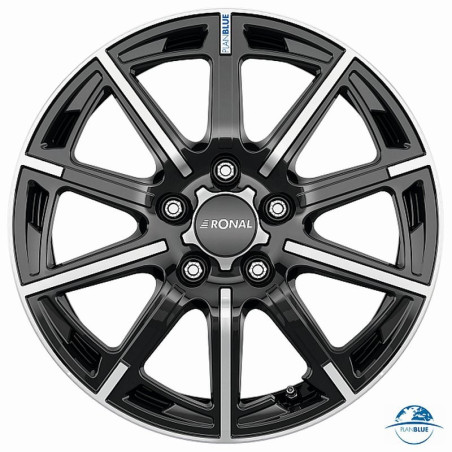 RIM RONAL R60-blue 6.5X16 ET45 112X5 57 BLACK
