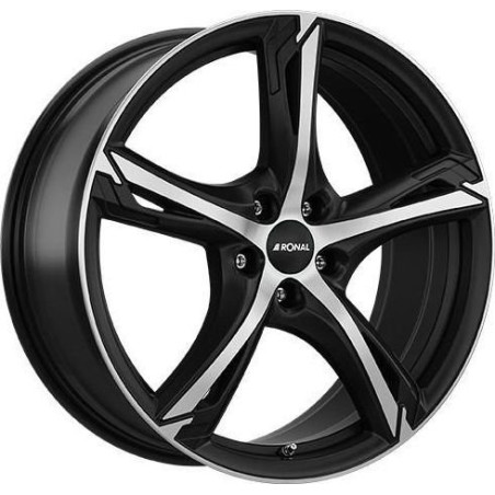 LLANTA RONAL R62 7.5X17 ET38 112X5 76 NEGRO MATE