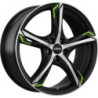LLANTA RONAL R62 Green 7.5X17 ET27 112X5 66.5 NEGRO MATE