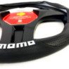 FUNDA VOLANTE MOMO TUNING UNIVERSAL COLOR NEGRO 38-39CM