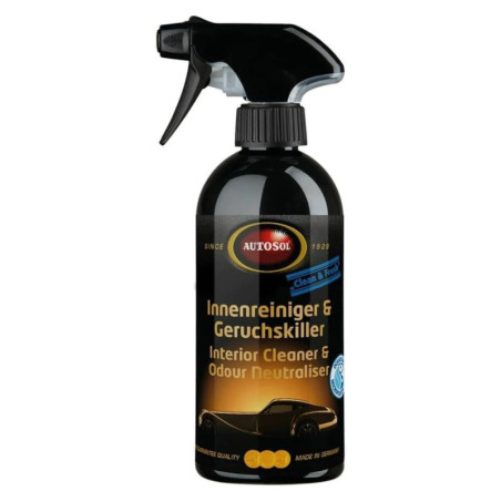 LIMPIADOR DE INTERIORES Y NEUTRALIZADOR DE OLORES AUTOSOL BOTELLA DE SPRAY 500 ML