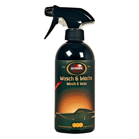 AUTOSOL WASH & WAX 2.0 BOTTLE 500 ML DE/EN
