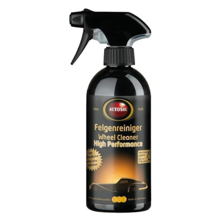 LIMPIADOR DE RUEDAS AUTOSOL DE ALTO RENDIMIENTO  BOTELLA DE SPRAY 500 ML