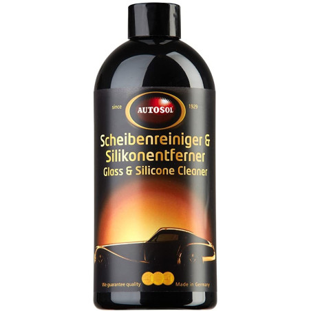 AUTOSOL LIMPIADOR DE SILICONA Y VIDRIO 500 ML