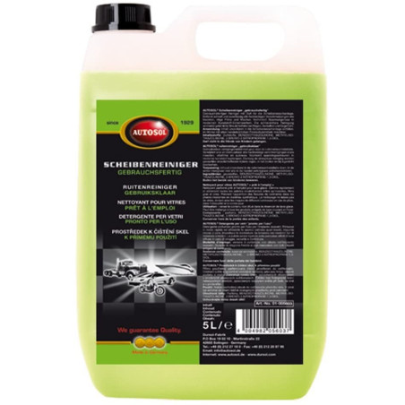 LAVADO DE PARABRISAS AUTOSOL LISTO PARA USAR BIDÓN 5 L