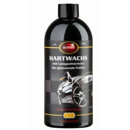 AUTOSOL CERA DURA CON PROTECCIÓN DURADERA PARA BRILLANTE WRAP 500 ML