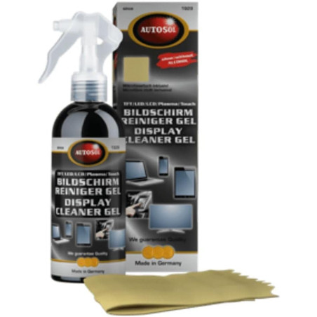 GEL LIMPIADOR DE PANTALLAS AUTOSOL BOTELLA DE SPRAY 250 ML
