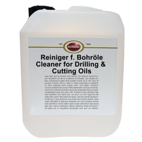 AUTOSOL LIMPIADOR PARA ACEITES DE PERFORACIÓN Y CORTE BIDÓN 5 L