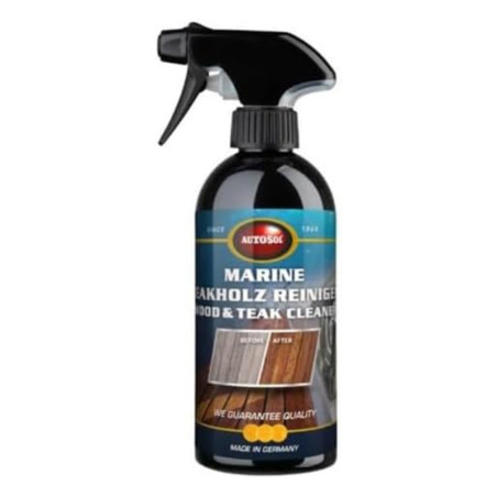 AUTOSOL LIMPIADOR DE MADERA Y TECA PARA BARCOS MARINOS SPRAY 500 ML