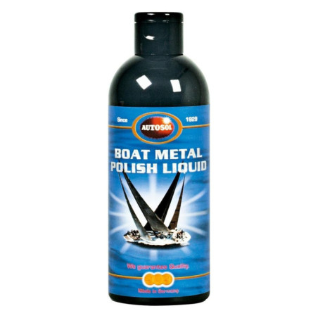 AUTOSOL MARINE METAL POLISH LIQUID CON PROTECCIÓN ADICIONAL BOTELLA 250 ML