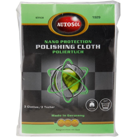 PAÑO DE ALGODÓN PARA PULIR AUTOSOL EMPAQUETADO