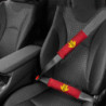 SET ALMOHADILLAS MOMO CINTURON COCHE ROJO/AMARILLO