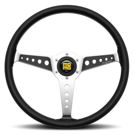VOLANTE MOMO CALIFORNIA 360 CUERO NEGRO