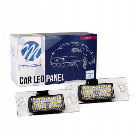 LUZ DE MATRÍCULA DE LED 18 SMD AUDI A4-2